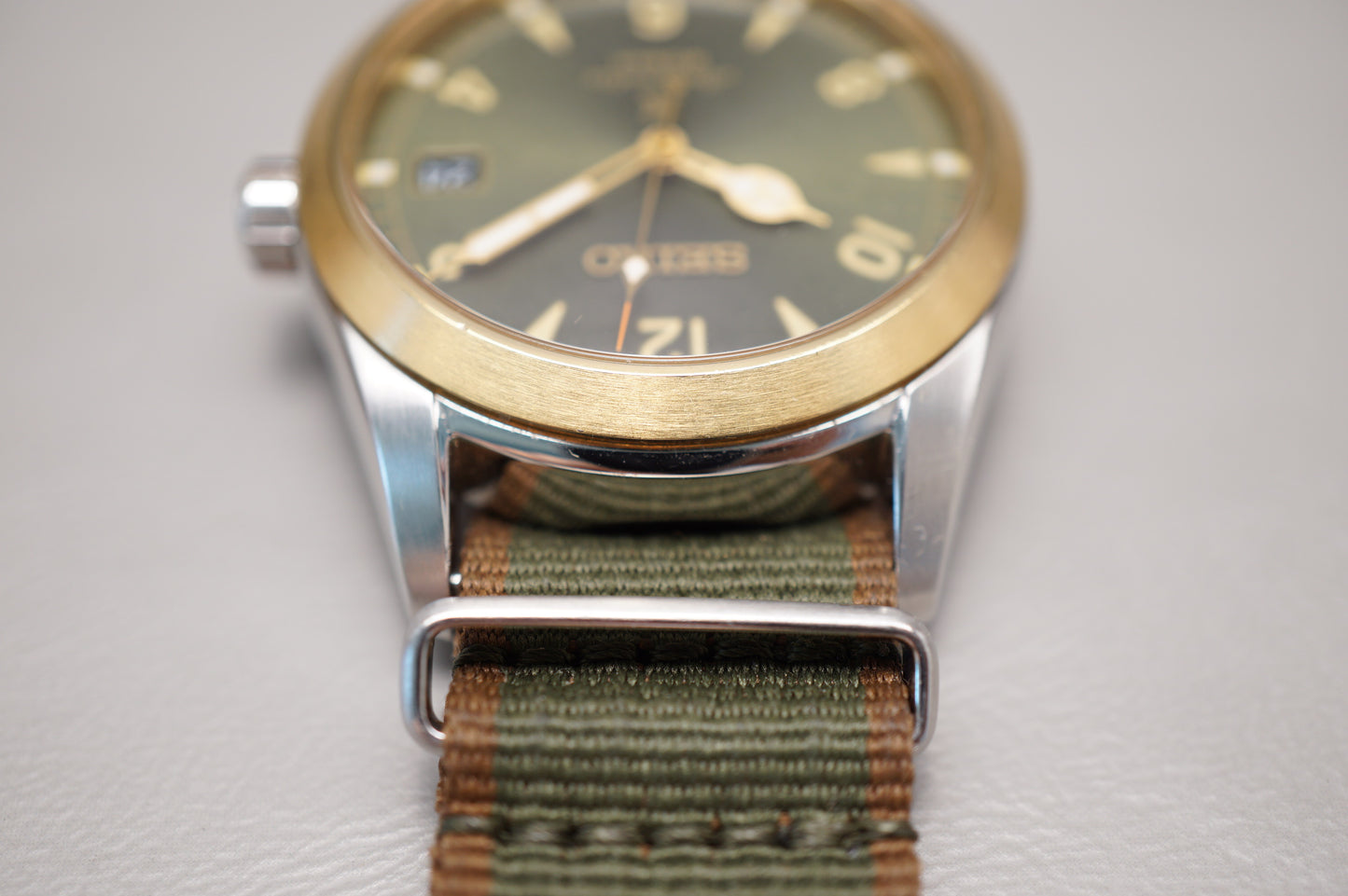 Seiko Prospex SBDC138 6R35 Green Gold Alpinist Automatic Watch