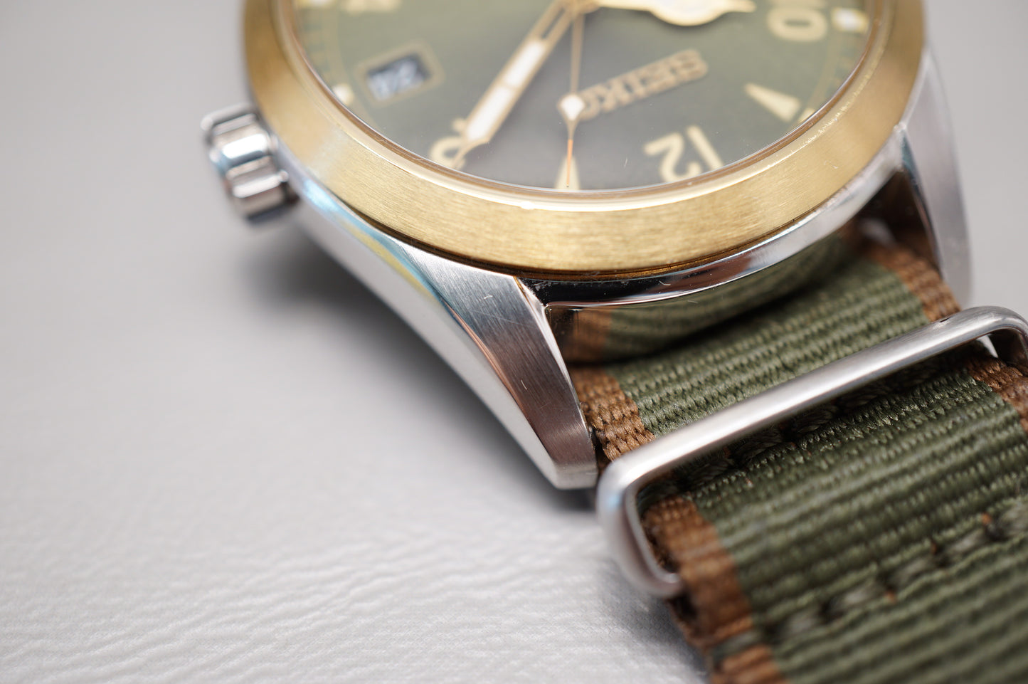 Seiko Prospex SBDC138 6R35 Green Gold Alpinist Automatic Watch
