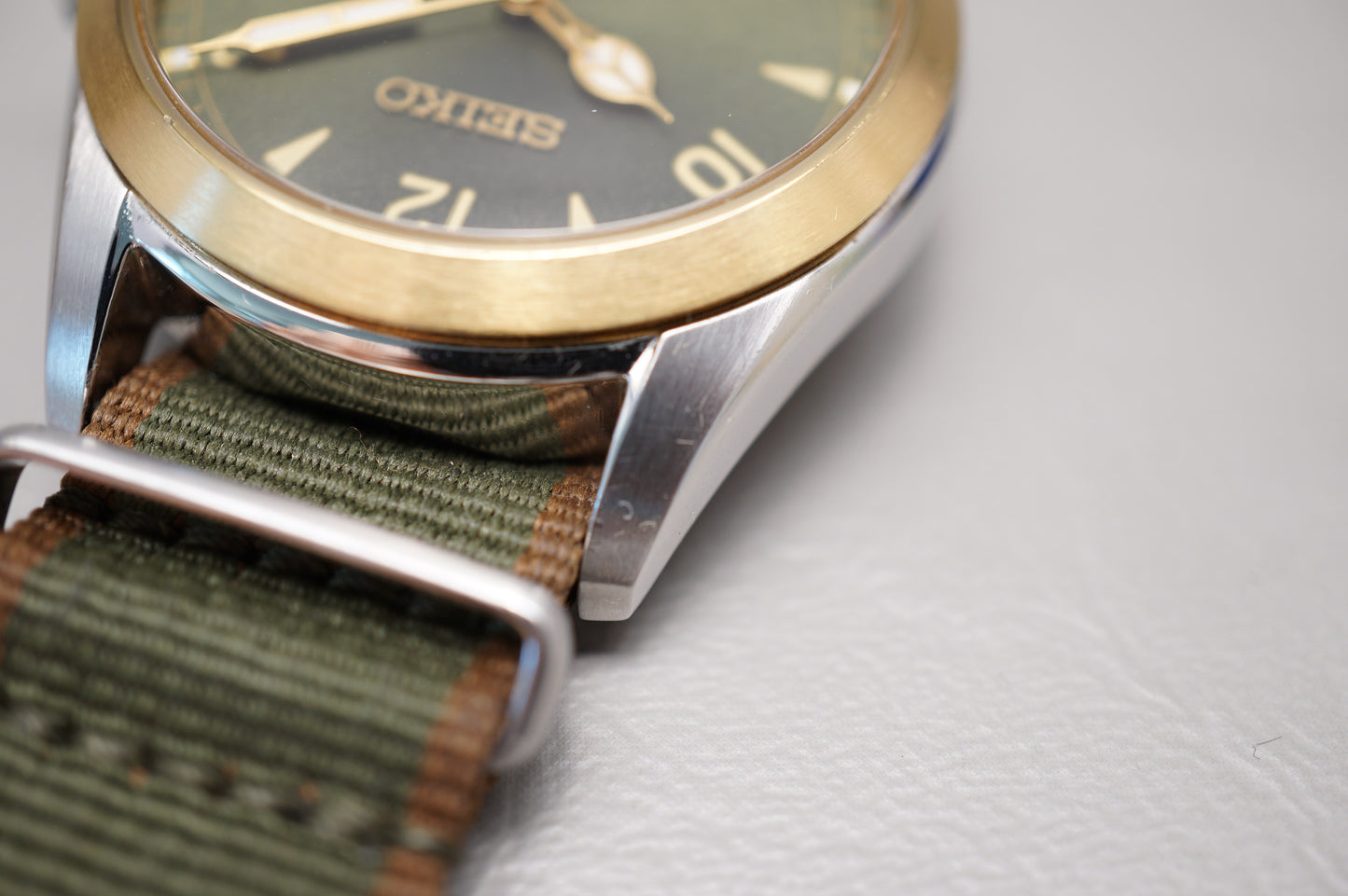 Seiko Prospex SBDC138 6R35 Green Gold Alpinist Automatic Watch