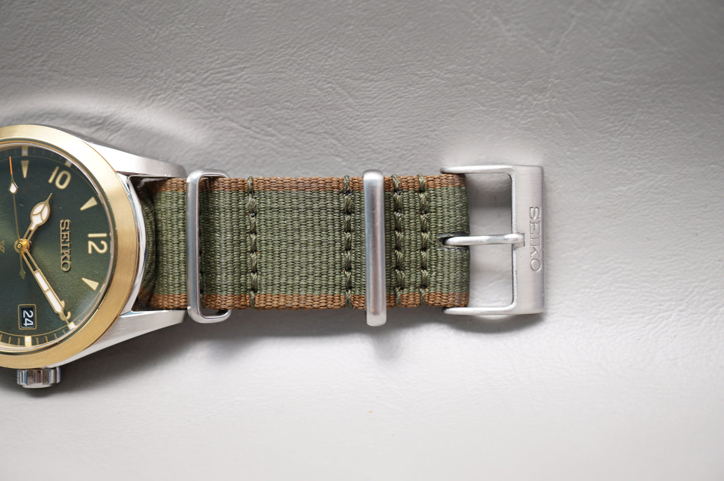 Seiko Prospex SBDC138 6R35 Green Gold Alpinist Automatic Watch
