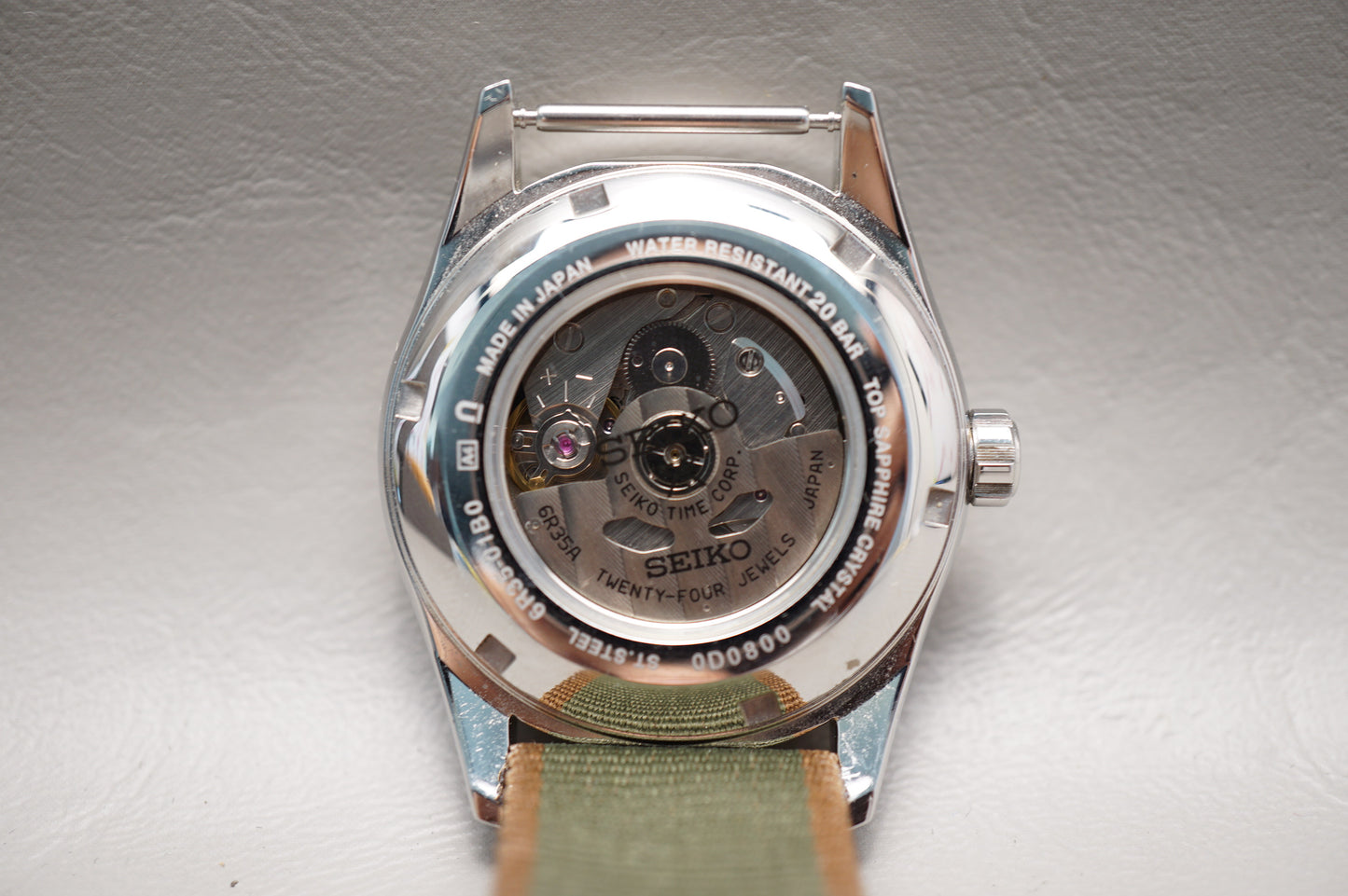 Seiko Prospex SBDC138 6R35 Green Gold Alpinist Automatic Watch