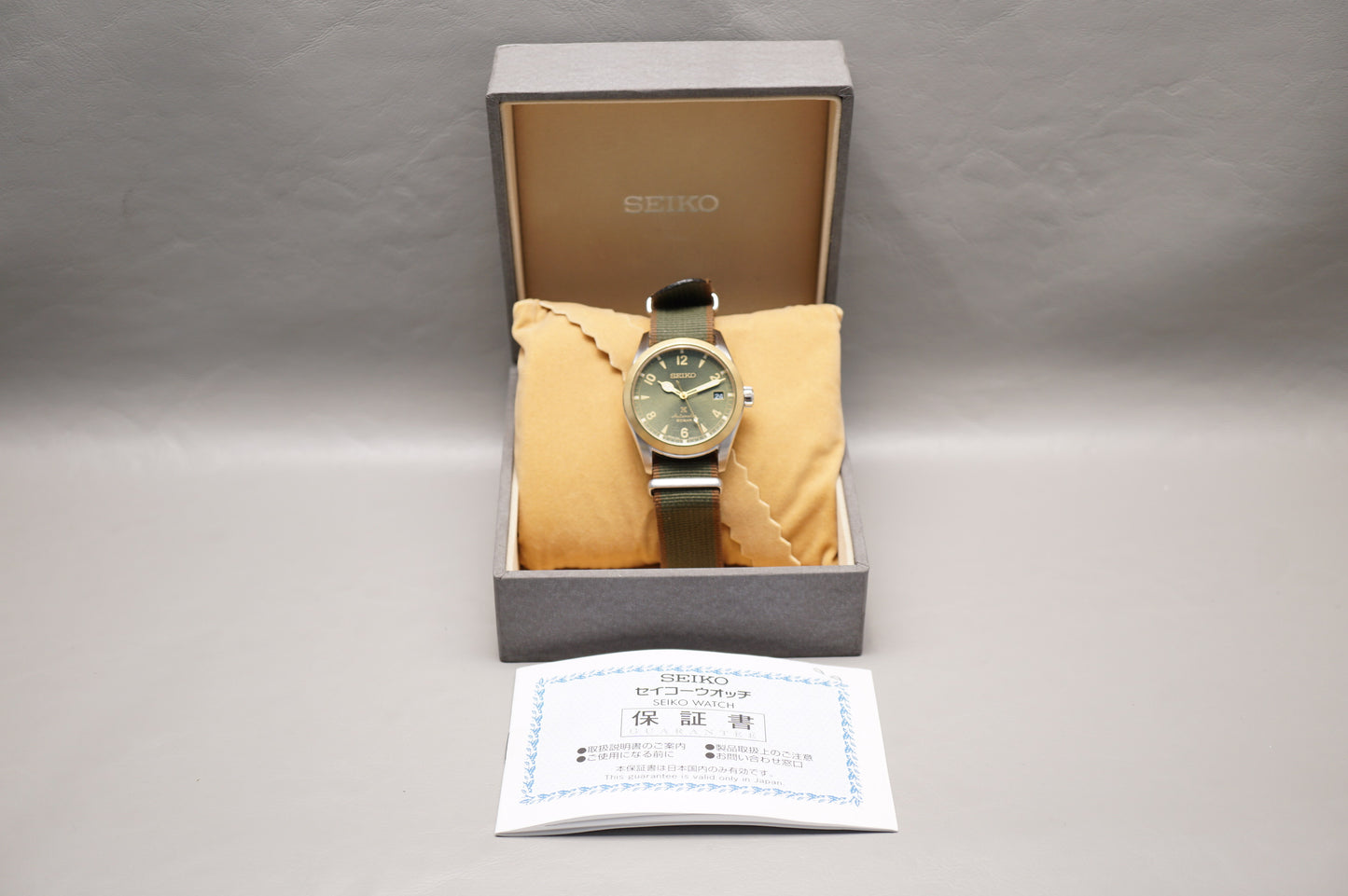 Seiko Prospex SBDC138 6R35 Green Gold Alpinist Automatic Watch