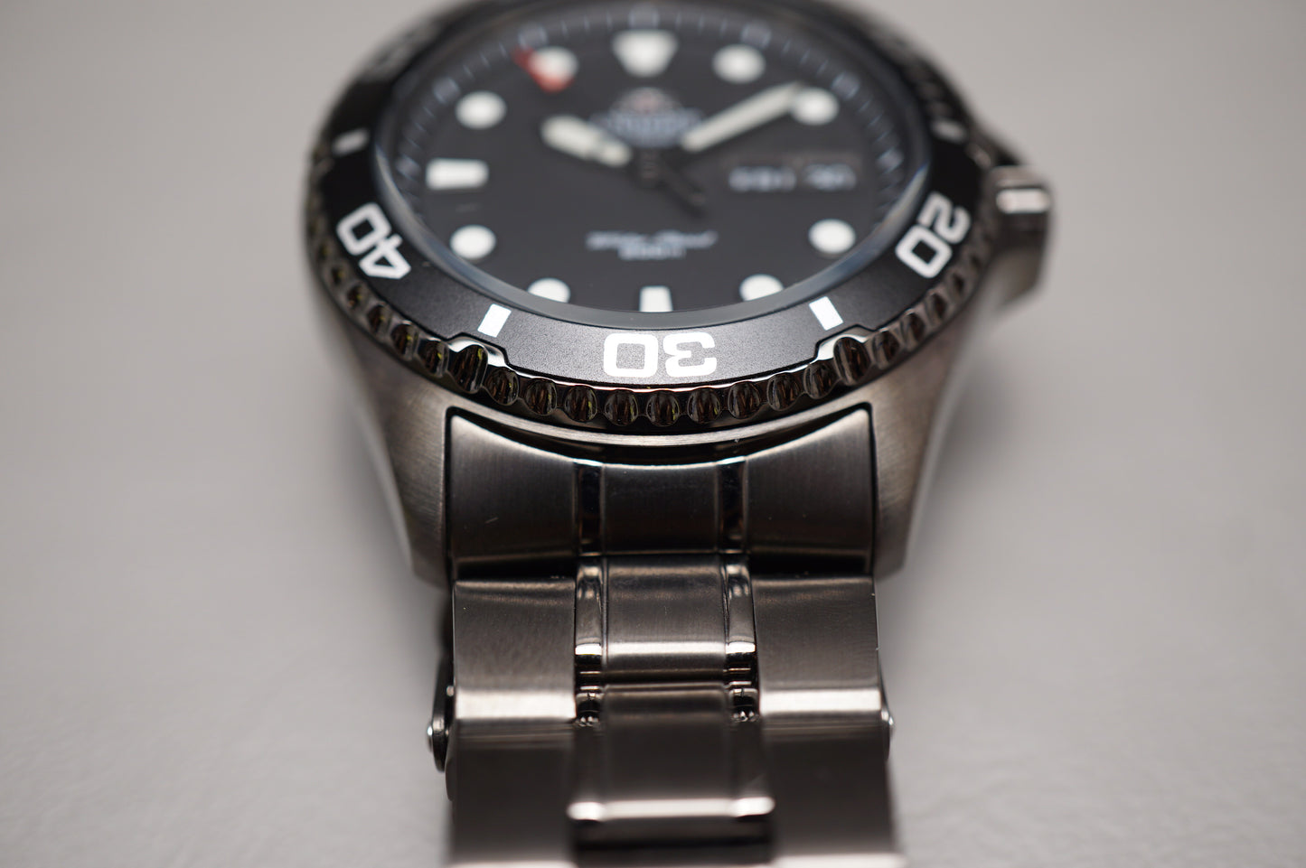 Orient FAA02003B9 Ray Raven II Ion Plated Black Automatic Watch