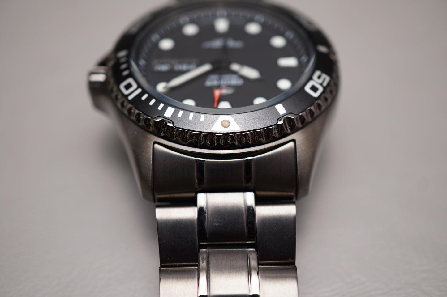 Orient FAA02003B9 Ray Raven II Ion Plated Black Automatic Watch
