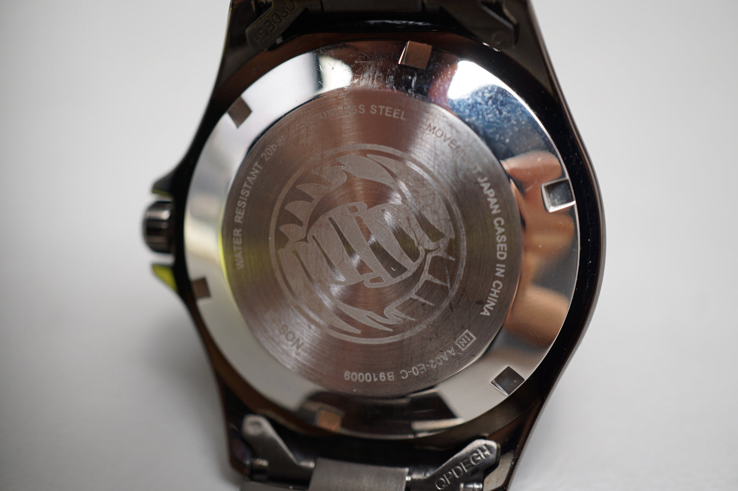 Orient FAA02003B9 Ray Raven II Ion Plated Black Automatic Watch