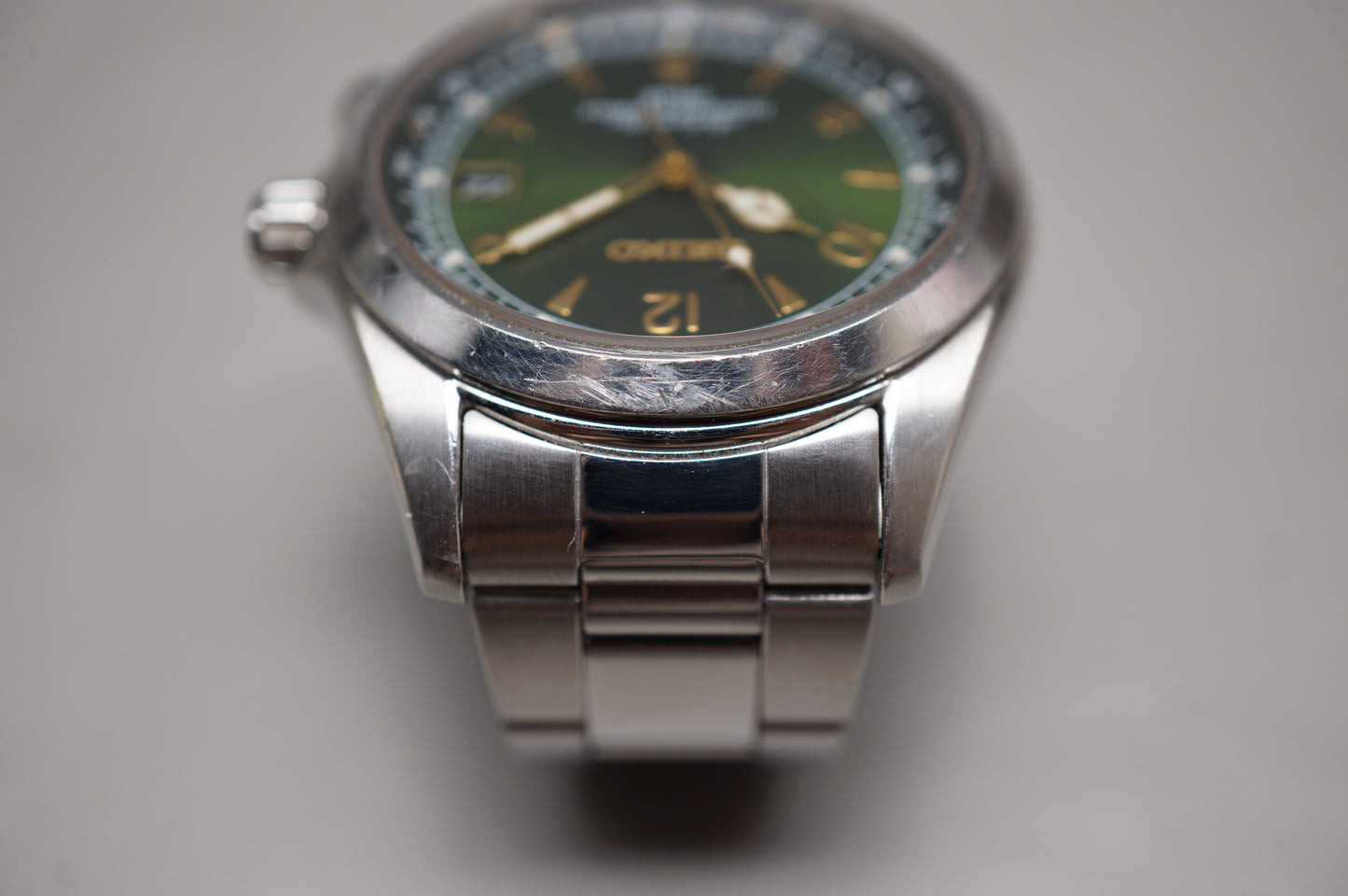 Seiko SARB017 6R15 Green Dial Alpinist Automatic Watch