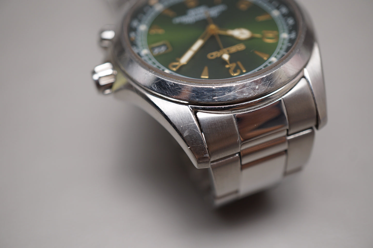 Seiko SARB017 6R15 Green Dial Alpinist Automatic Watch