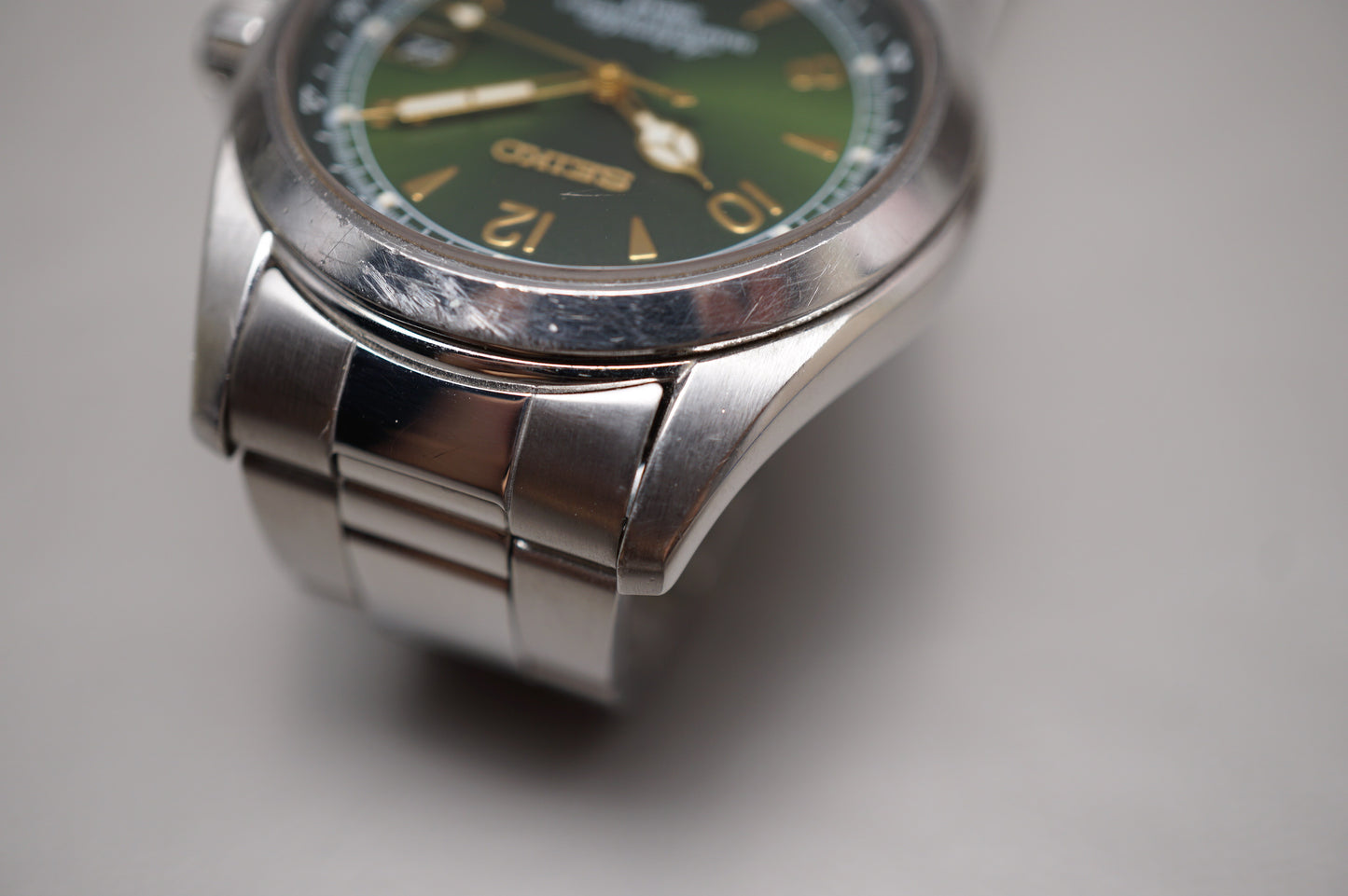 Seiko SARB017 6R15 Green Dial Alpinist Automatic Watch
