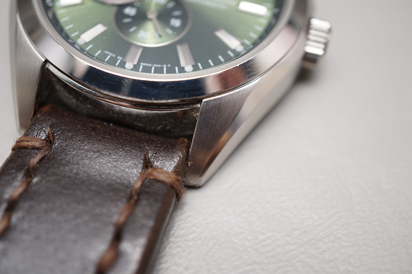 Orient Star WZ0121DK Somes Green Dial Open Heart Power Reserve Automatic Watch