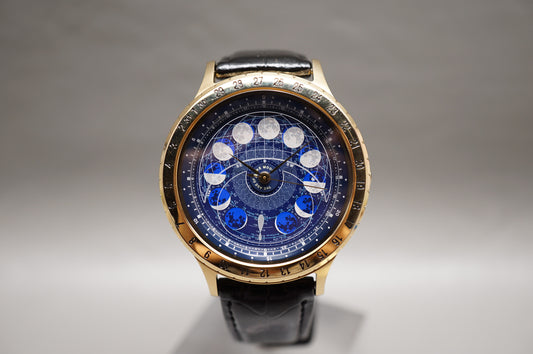 New NOS Citizen Cosmosign CAL-4P85 Franklin Mint Age Of The Moon Quartz Watch