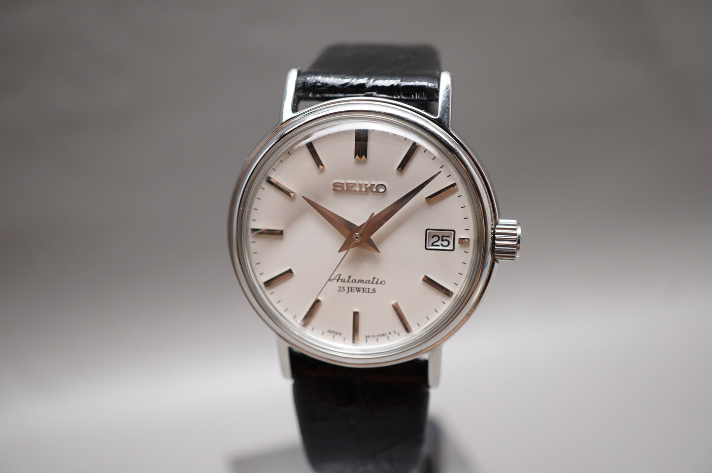 Seiko SARB031 6R15 White Dial Domed Crystal Automatic Watch