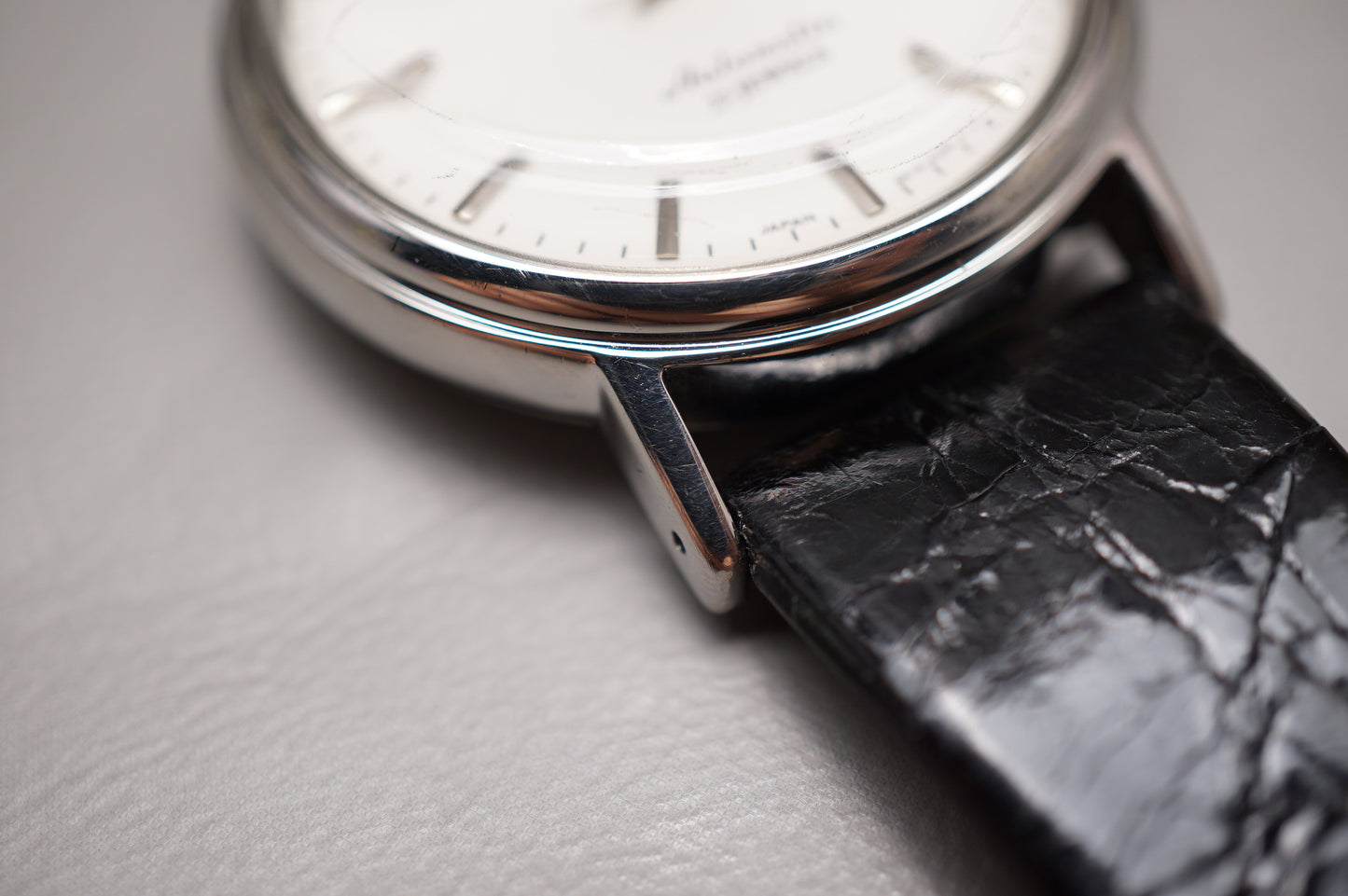 Seiko SARB031 6R15 White Dial Domed Crystal Automatic Watch