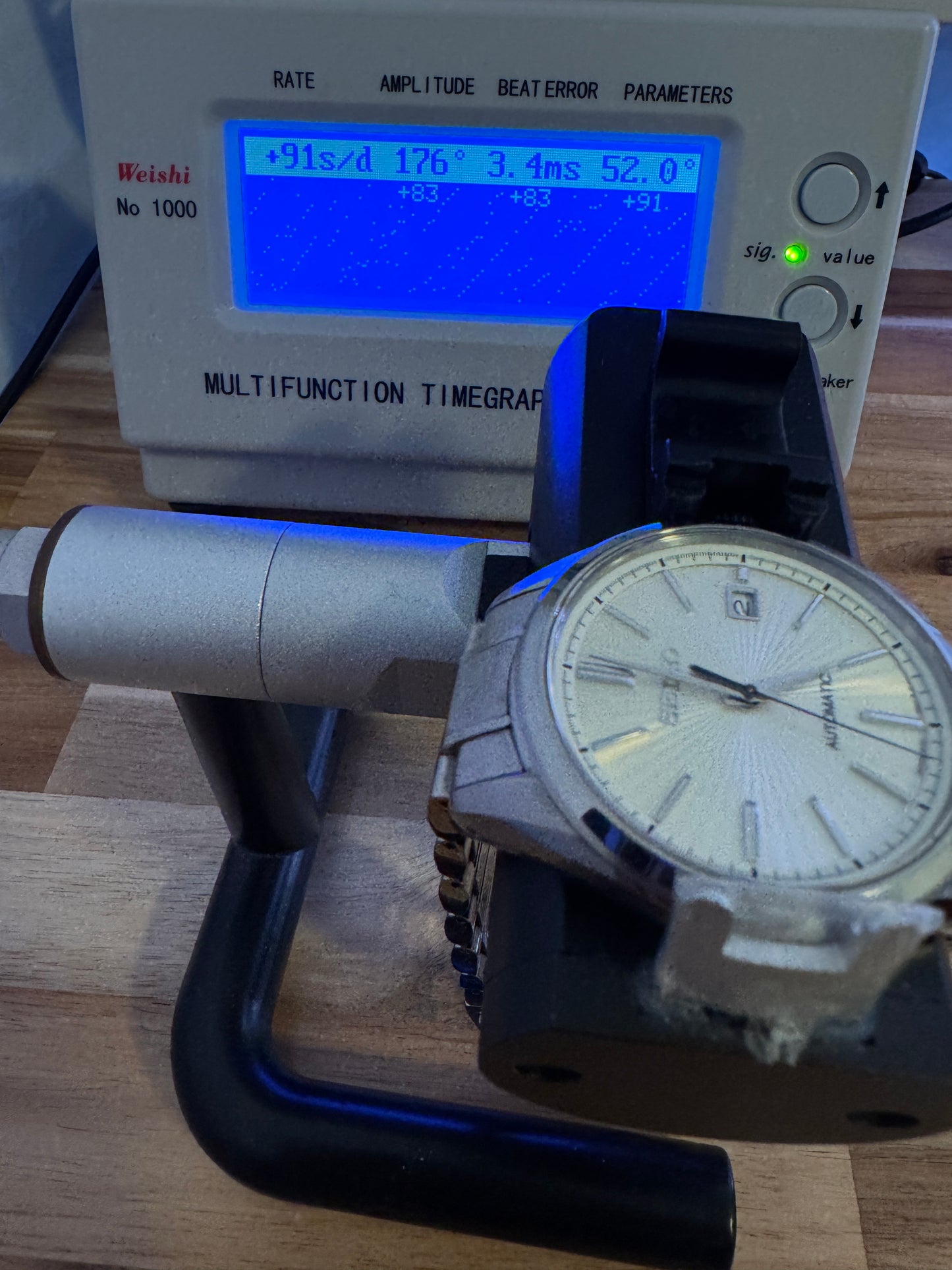 Seiko Brightz SDGM001 6R15 Grand Cocktail Time Automatic Watch READ