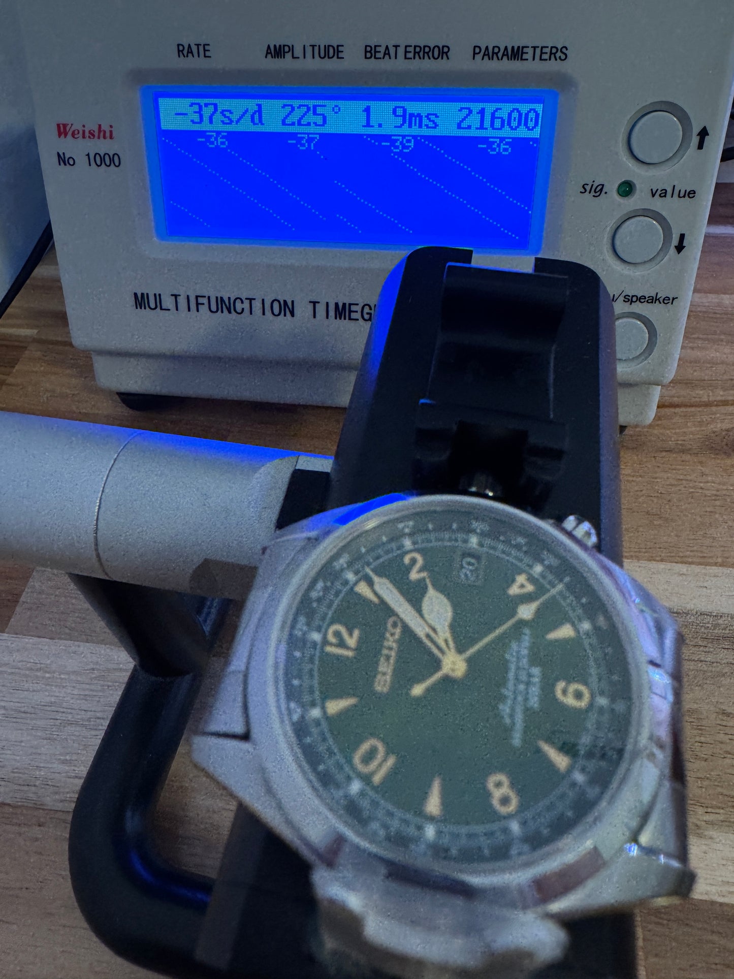 Seiko SARB017 6R15 Green Dial Alpinist Automatic Watch