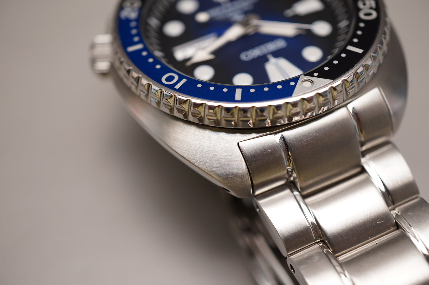 Seiko Prospex SRPC25K1 4R36 Black Blue Dial Turtle Automatic Watch