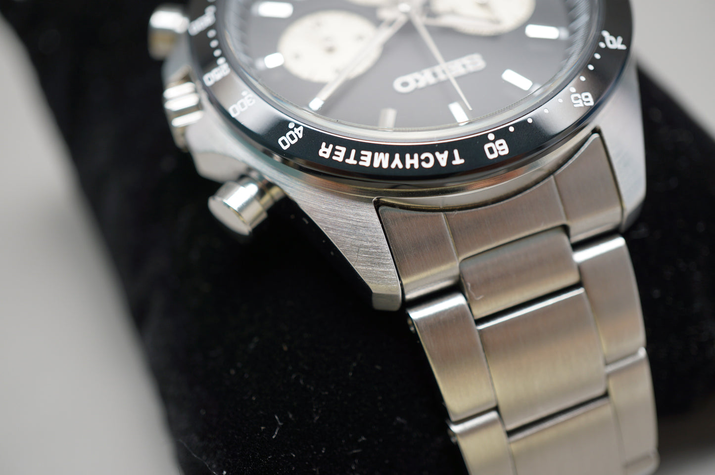Seiko SZSJ012 8T63 Nano Universe Reverse Panda Quartz Chronograph Watch JDM
