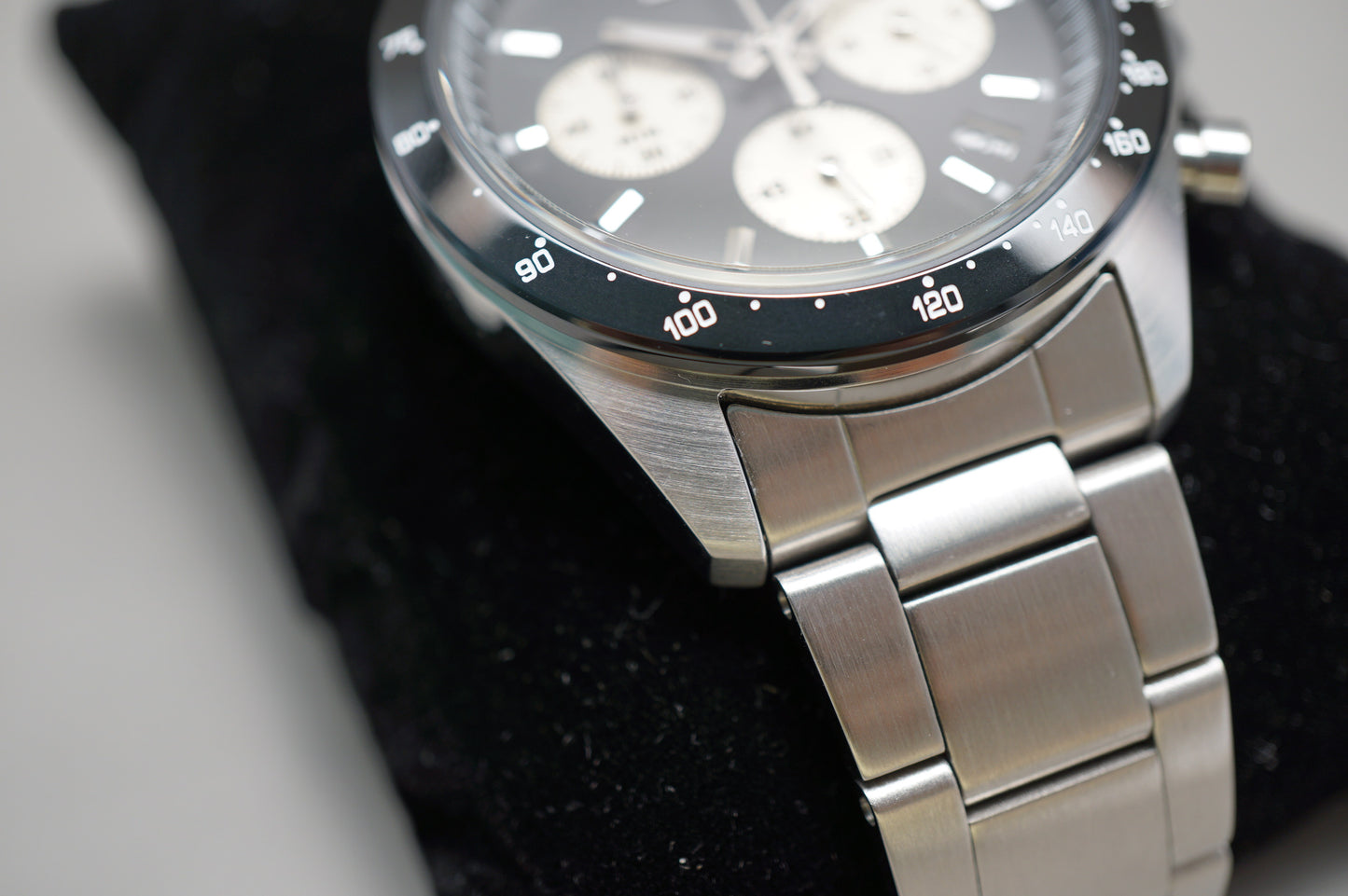 Seiko SZSJ012 8T63 Nano Universe Reverse Panda Quartz Chronograph Watch JDM