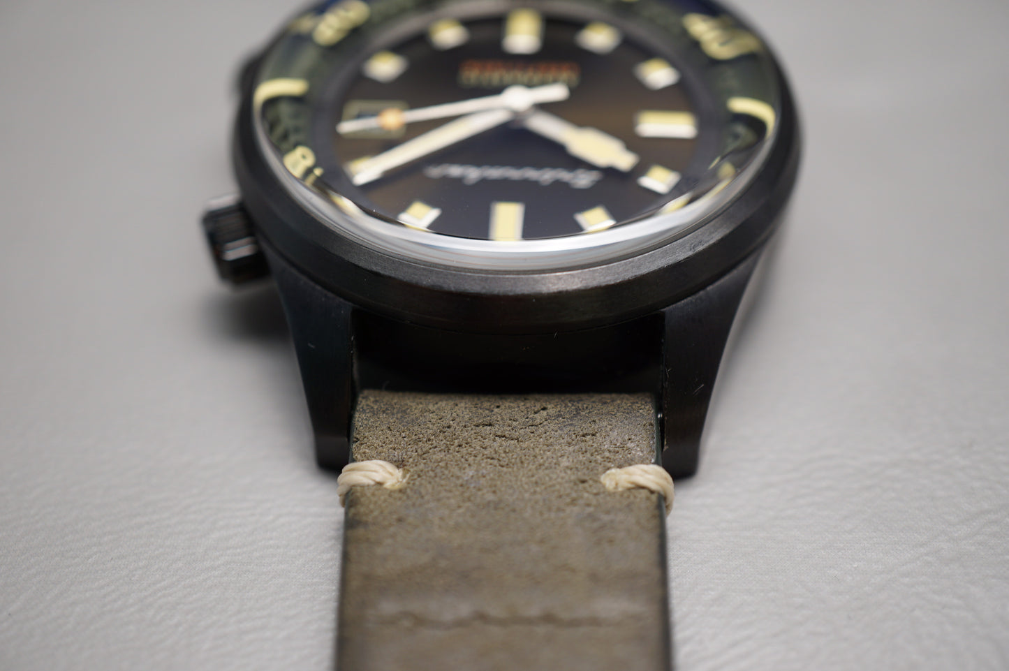 Spinnaker Bradner SP-5062-0 NH35 Military Green Dial Automatic Watch