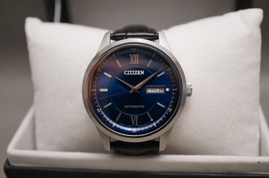 Citizen Collection NY4050-03L Royal Blue Dial Sapphire Mens Automatic Watch