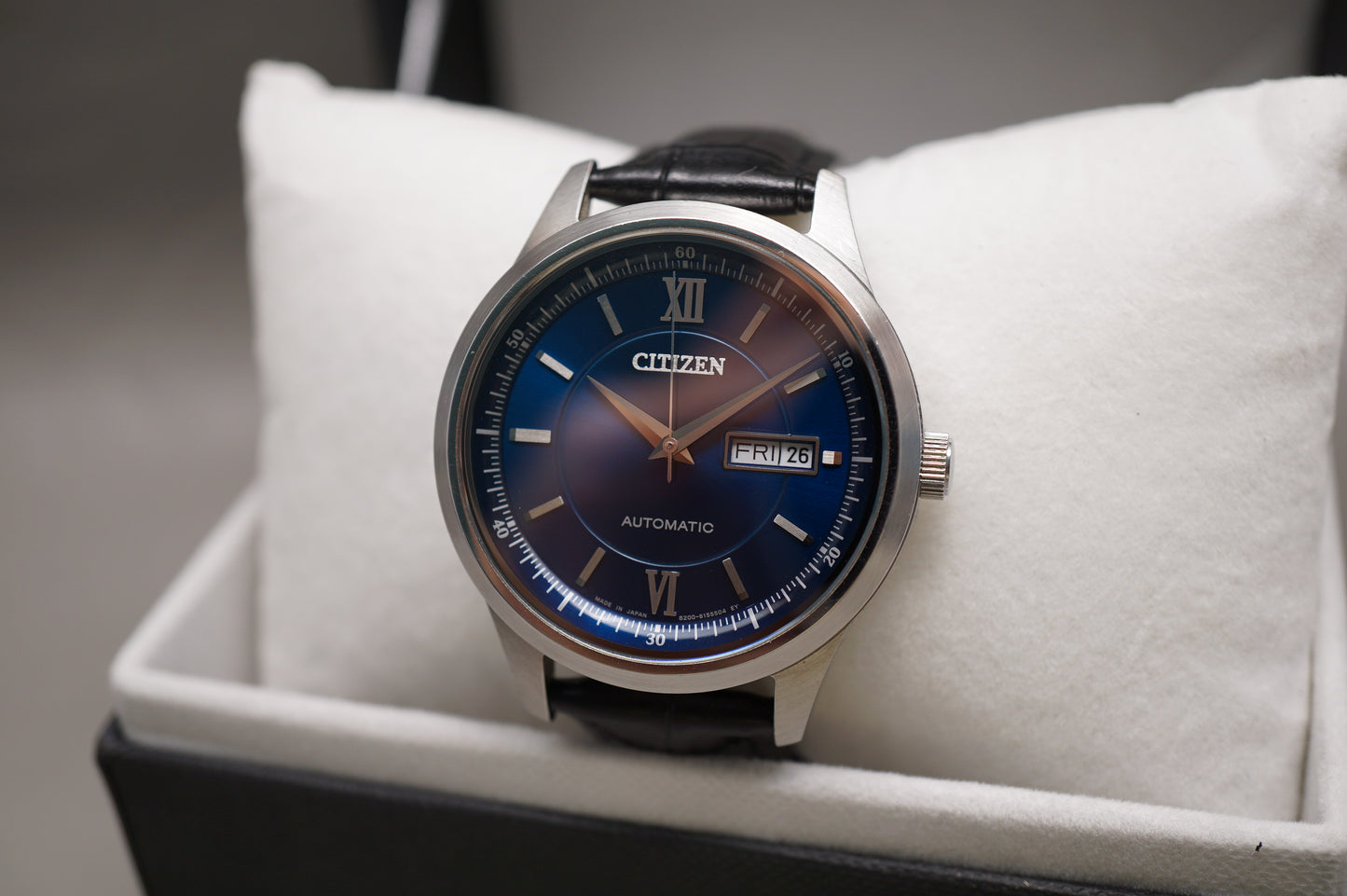 Citizen Collection NY4050-03L Royal Blue Dial Sapphire Mens Automatic Watch