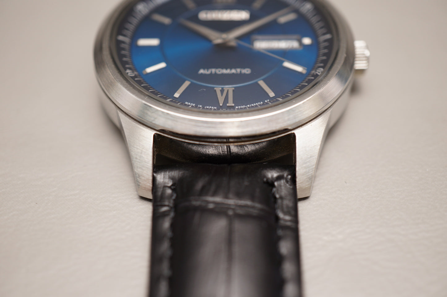 Citizen Collection NY4050-03L Royal Blue Dial Sapphire Mens Automatic Watch