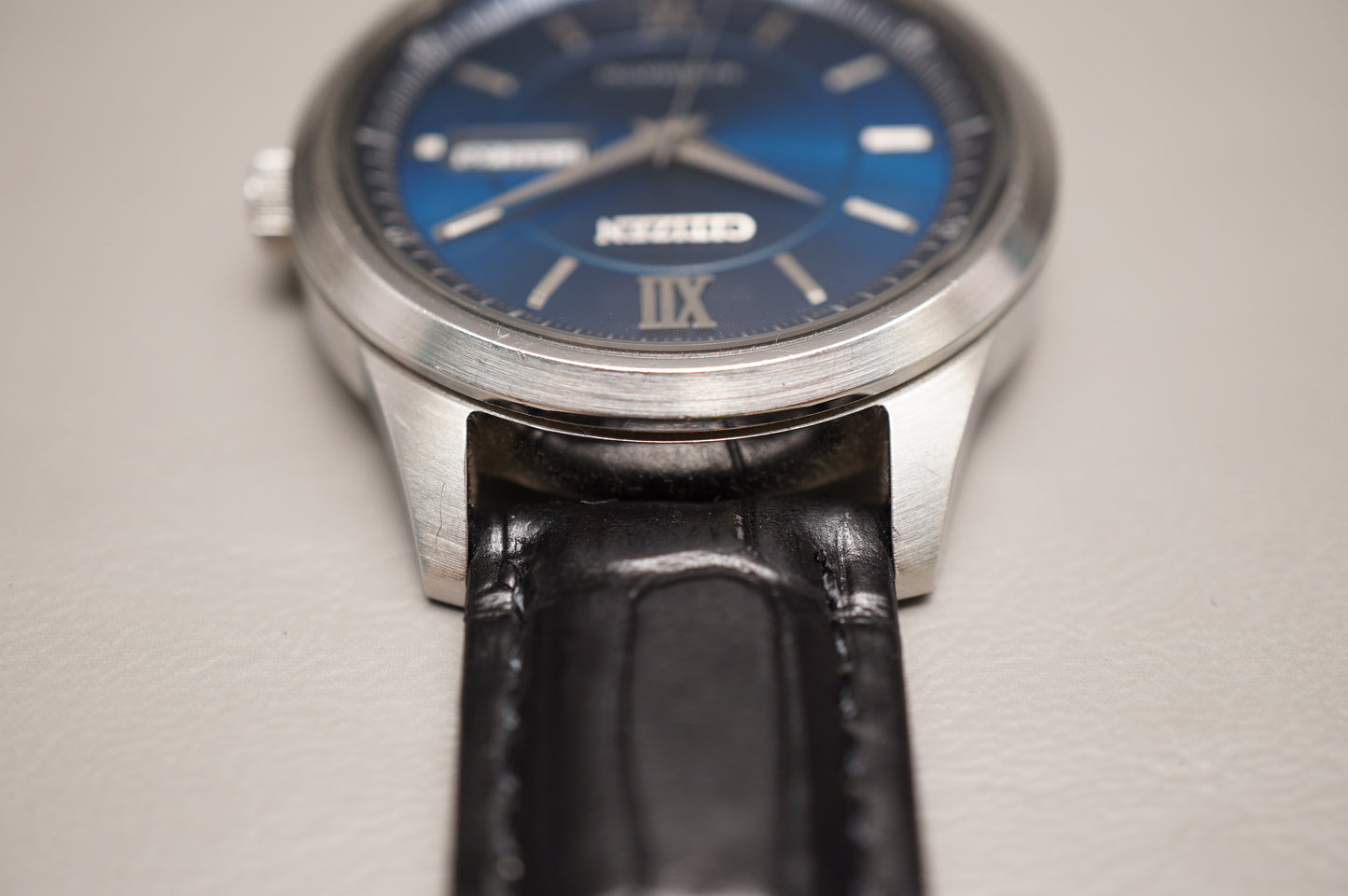 Citizen Collection NY4050-03L Royal Blue Dial Sapphire Mens Automatic Watch