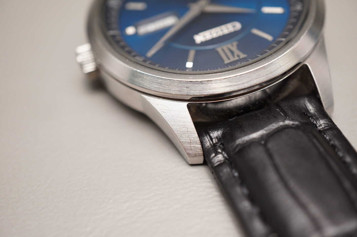 Citizen Collection NY4050-03L Royal Blue Dial Sapphire Mens Automatic Watch