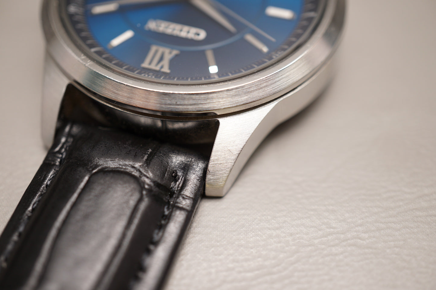 Citizen Collection NY4050-03L Royal Blue Dial Sapphire Mens Automatic Watch