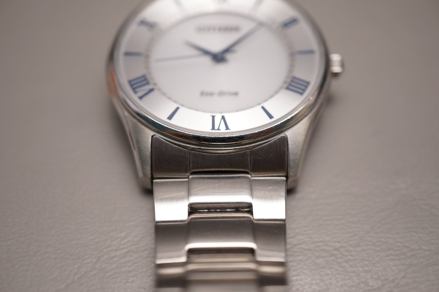 Citizen Eco-Drive BJ6480-51B Silver Roman Dial JDM Solar Quartz Watch
