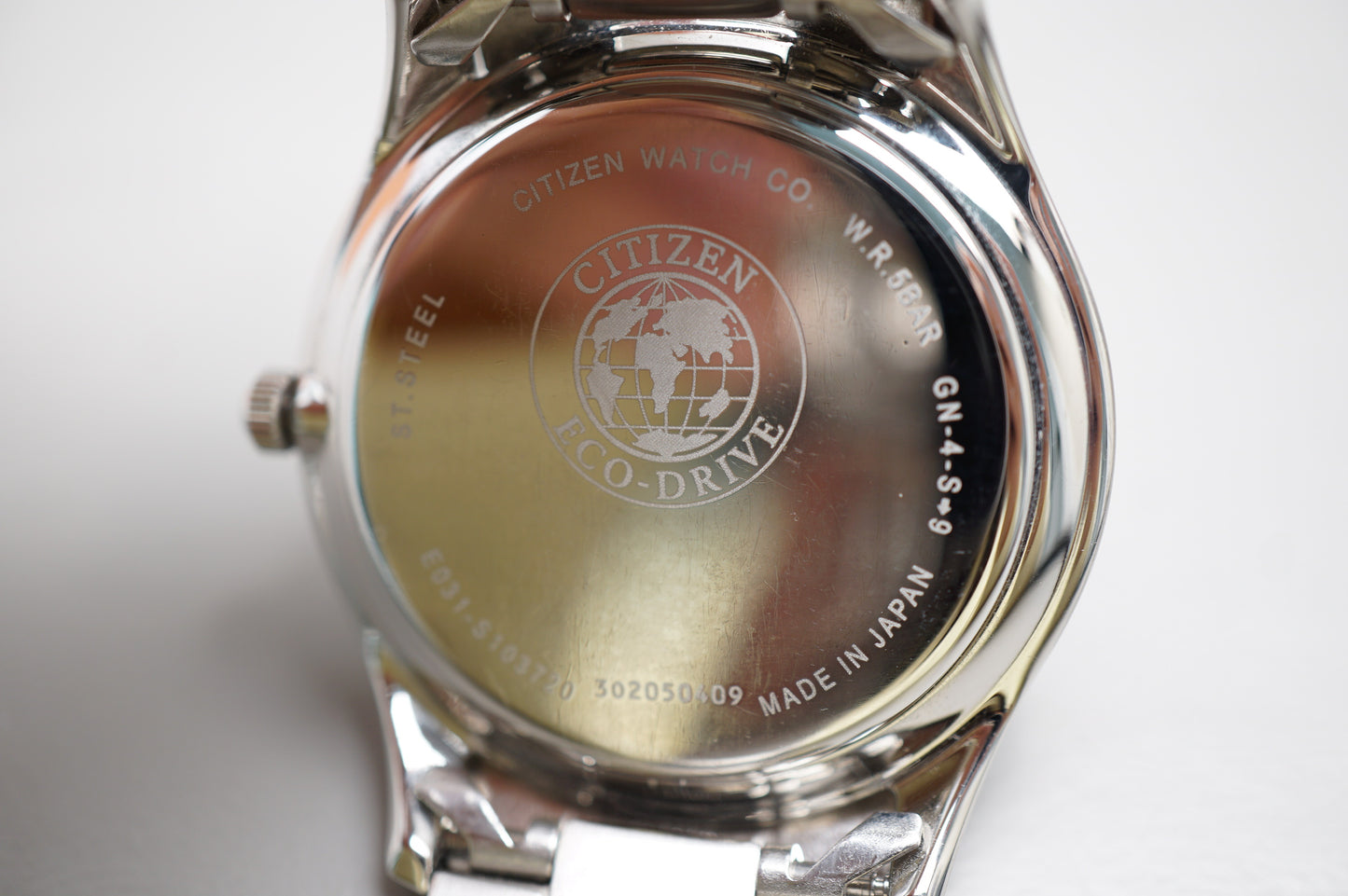 Citizen Eco-Drive BJ6480-51B Silver Roman Dial JDM Solar Quartz Watch