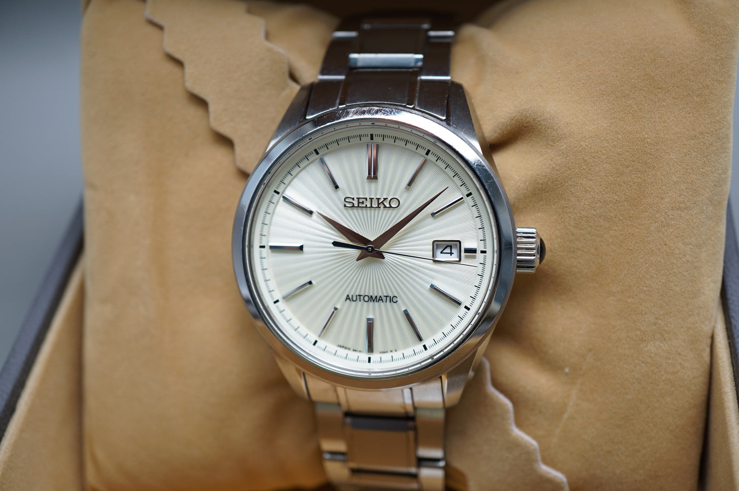Seiko Brightz SDGM001 6R15 Grand Cocktail Time Automatic Watch READ