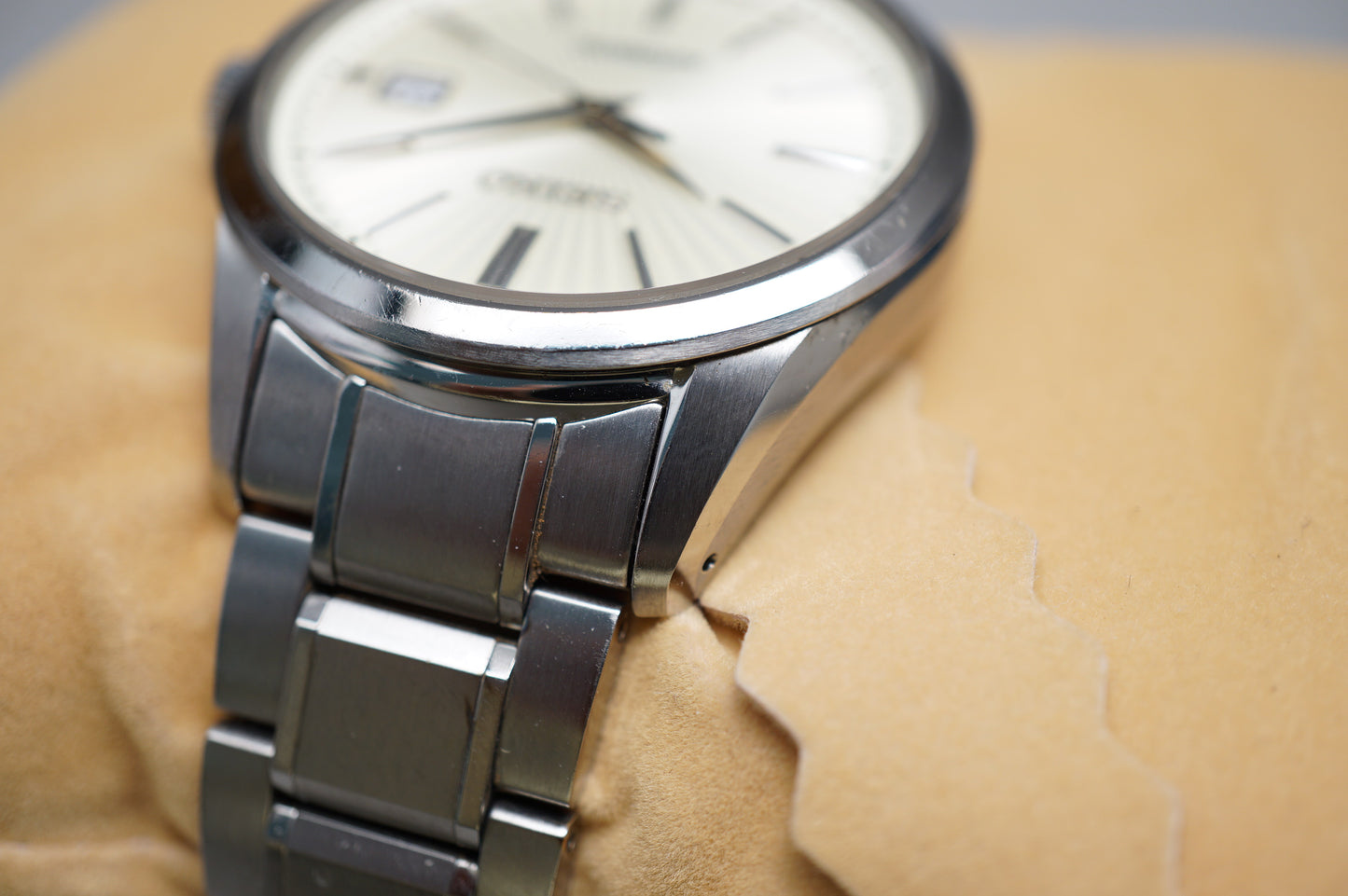 Seiko Brightz SDGM001 6R15 Grand Cocktail Time Automatic Watch READ
