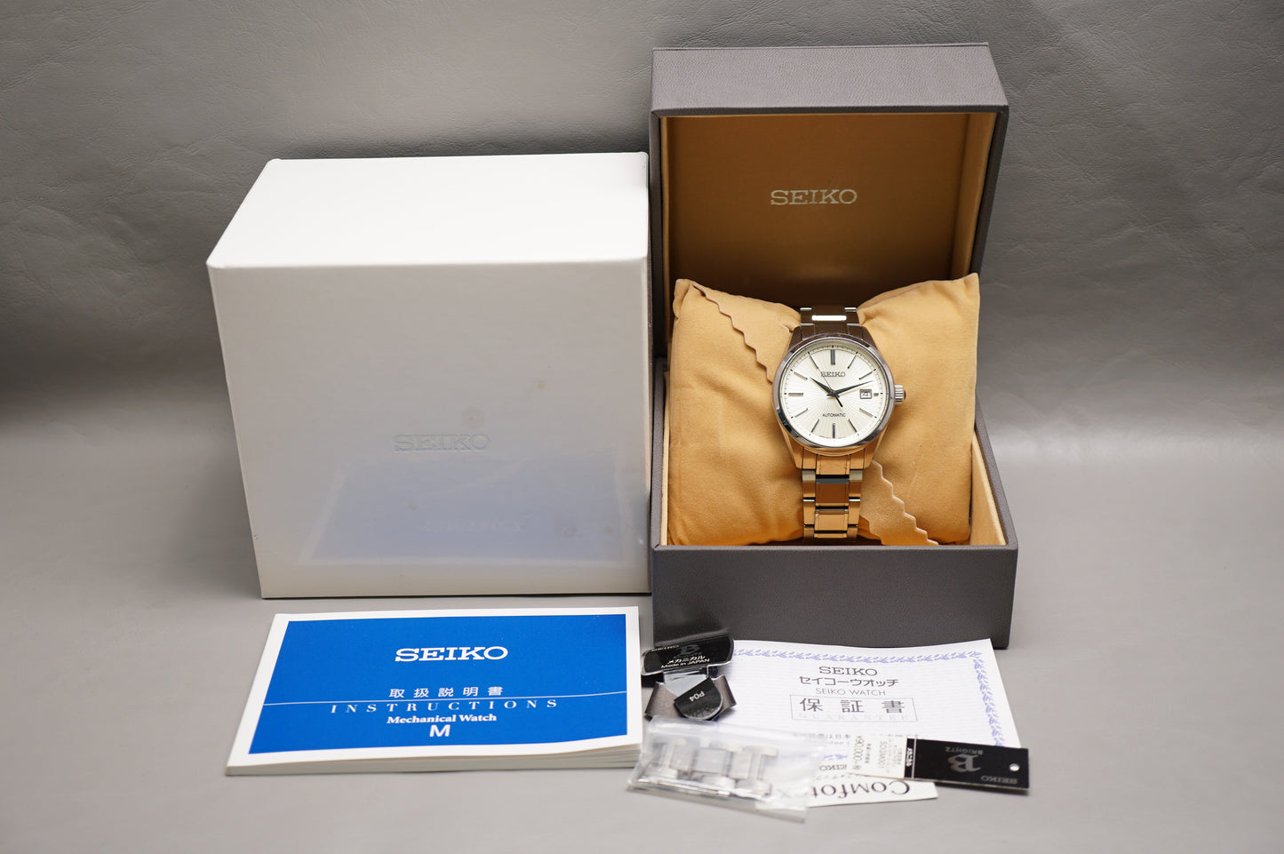 Seiko Brightz SDGM001 6R15 Grand Cocktail Time Automatic Watch READ
