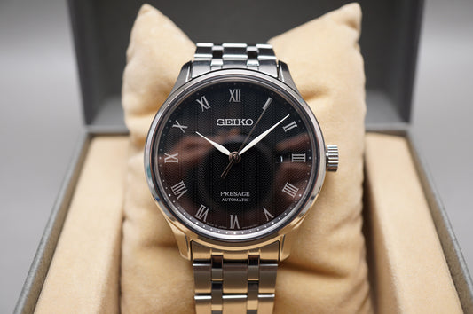 Seiko Presage SRPC81J1 4R35 Black Dial Zen Garden Automatic Watch