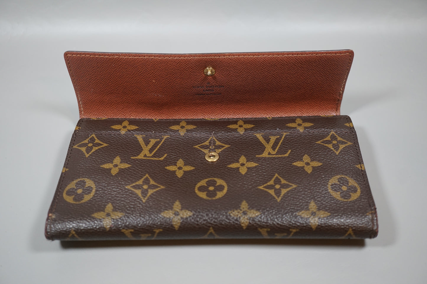 Louis Vuitton Monogram Porte Tresor International M61215 Wallet