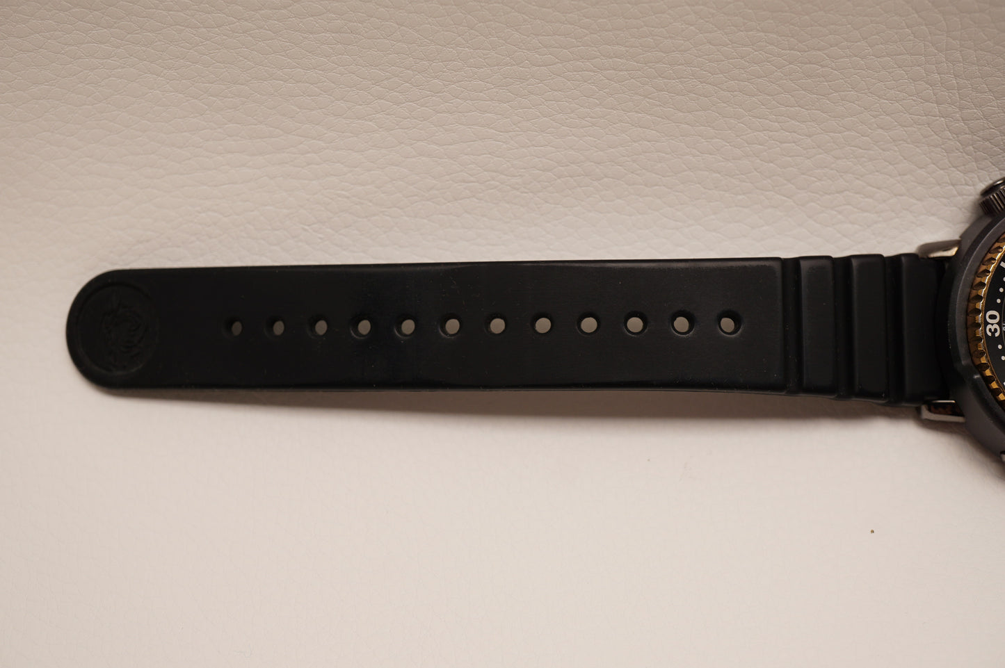 Seiko Prospex SBEQ005 H851 Black Rose Gold Arnie Digital Quartz Watch