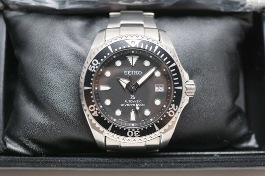 Seiko Prospex SBDC029 6R15 Shogun Titanium Divers Black Dial Automatic Watch