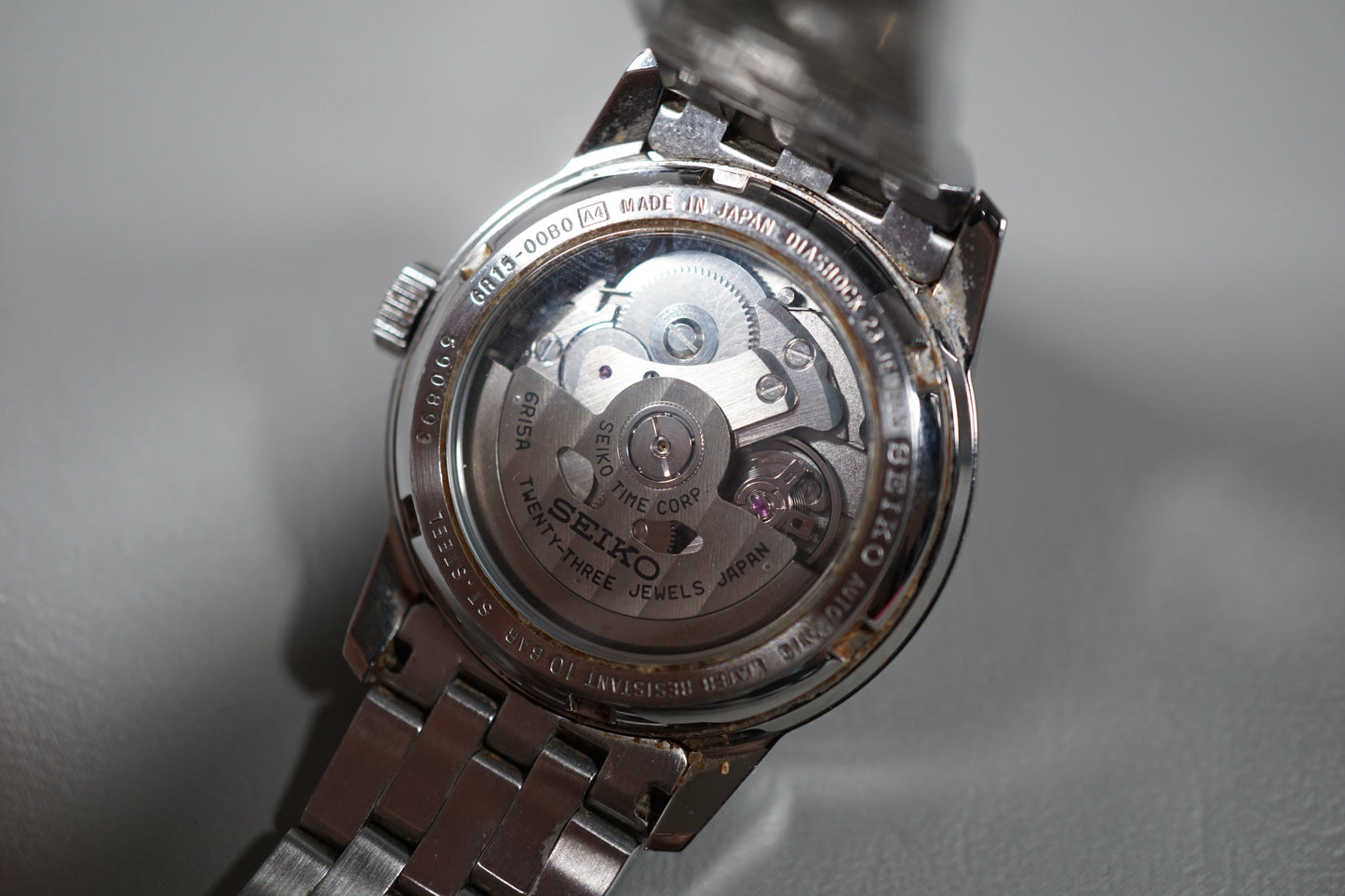 Seiko Spirit SCVS009 6R15 Creme Military Dial JDM Automatic Watch