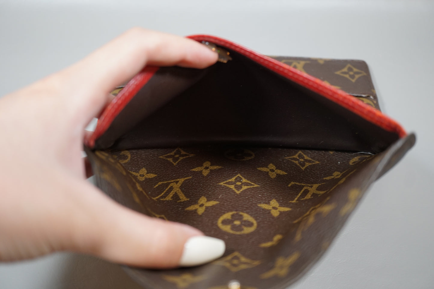 Louis Vuitton Monogram Portefeuille Josephine Long M60139 Wallet