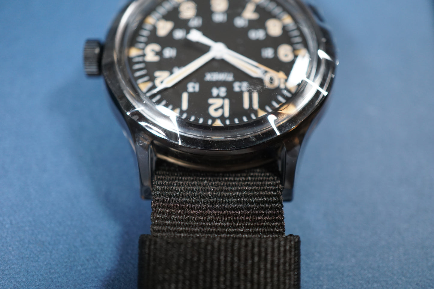 New Timex Camper TW2V47100 Nano Universe JDM Smoked Acrylic Quartz Watch