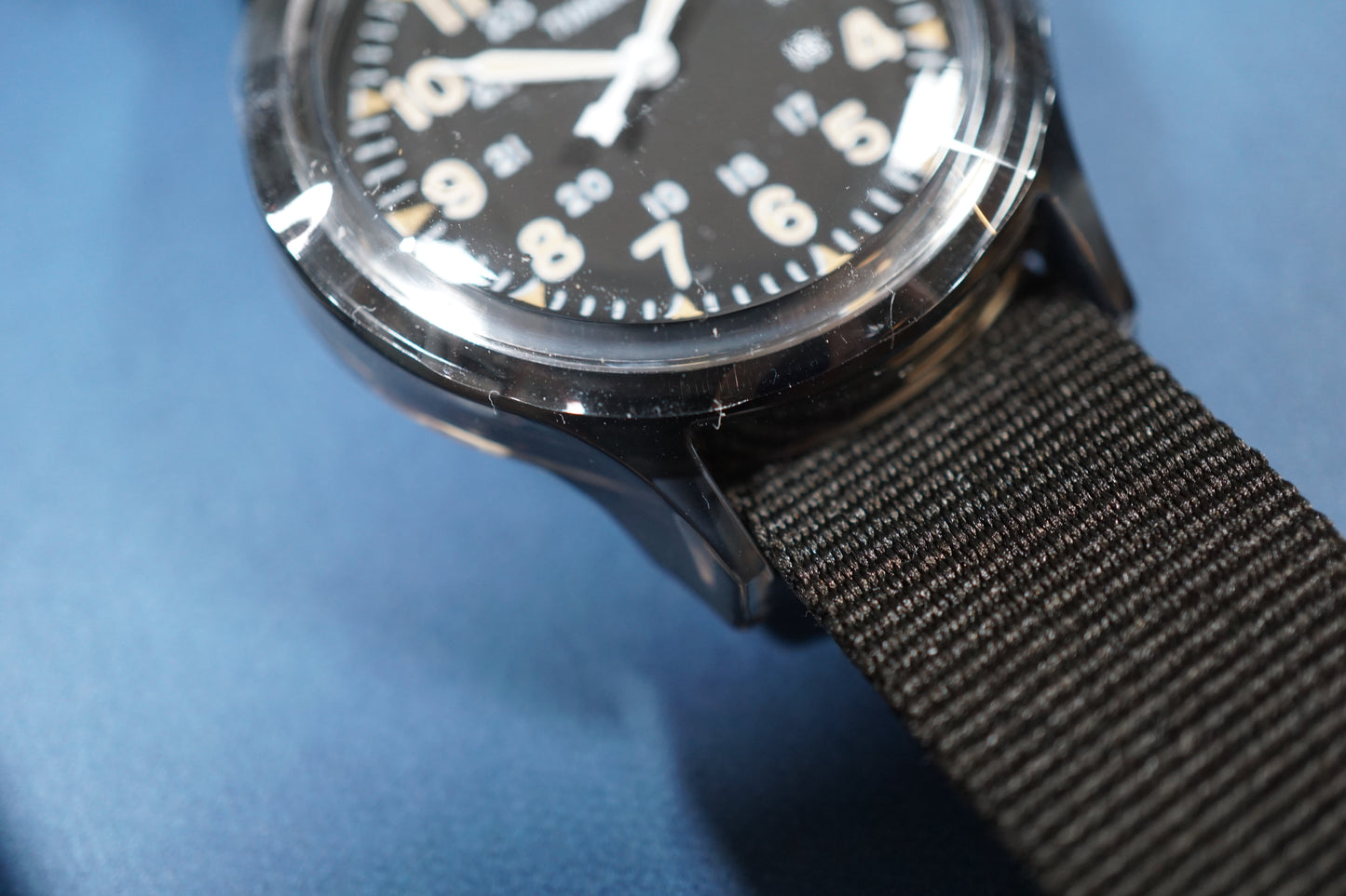 New Timex Camper TW2V47100 Nano Universe JDM Smoked Acrylic Quartz Watch