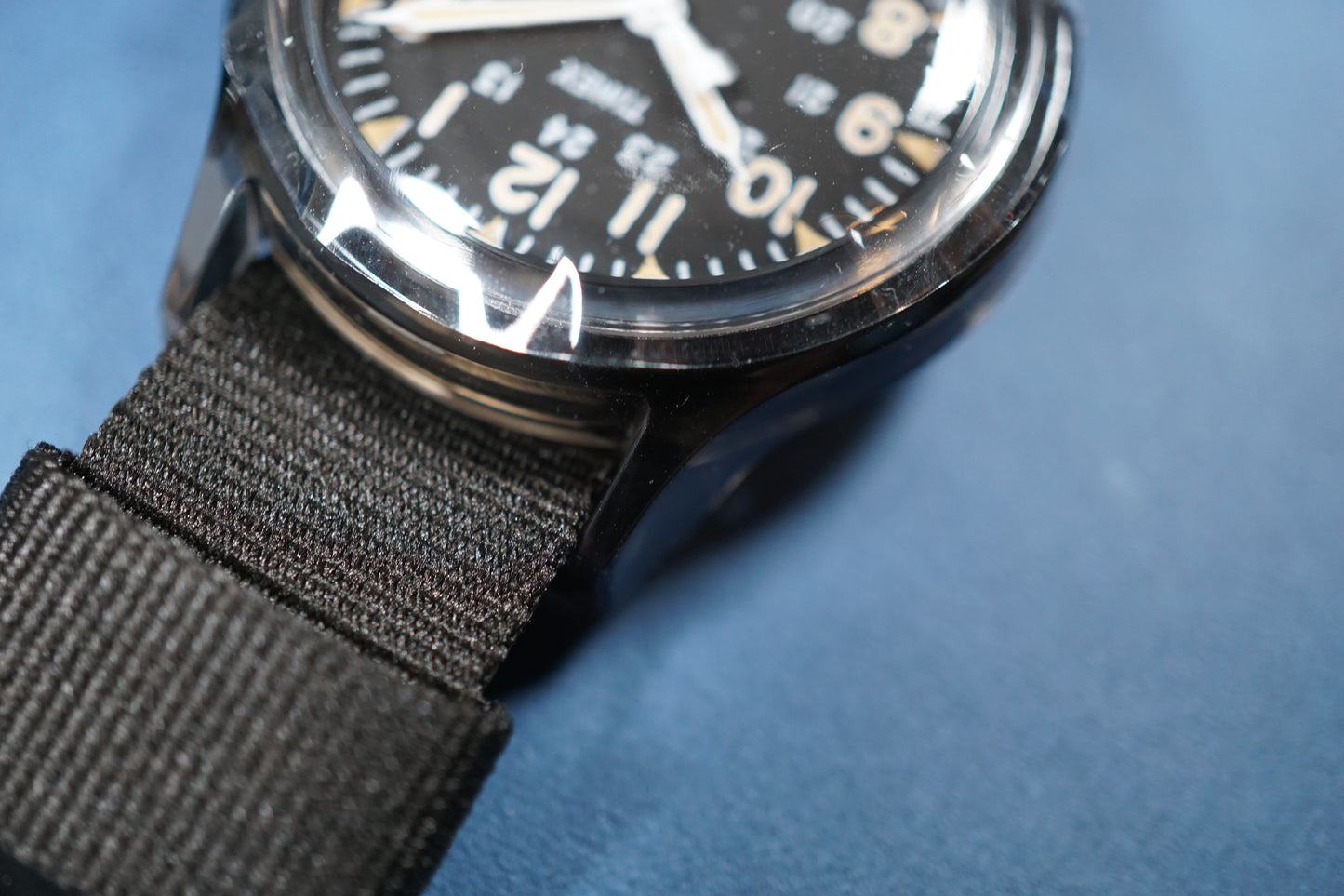 New Timex Camper TW2V47100 Nano Universe JDM Smoked Acrylic Quartz Watch