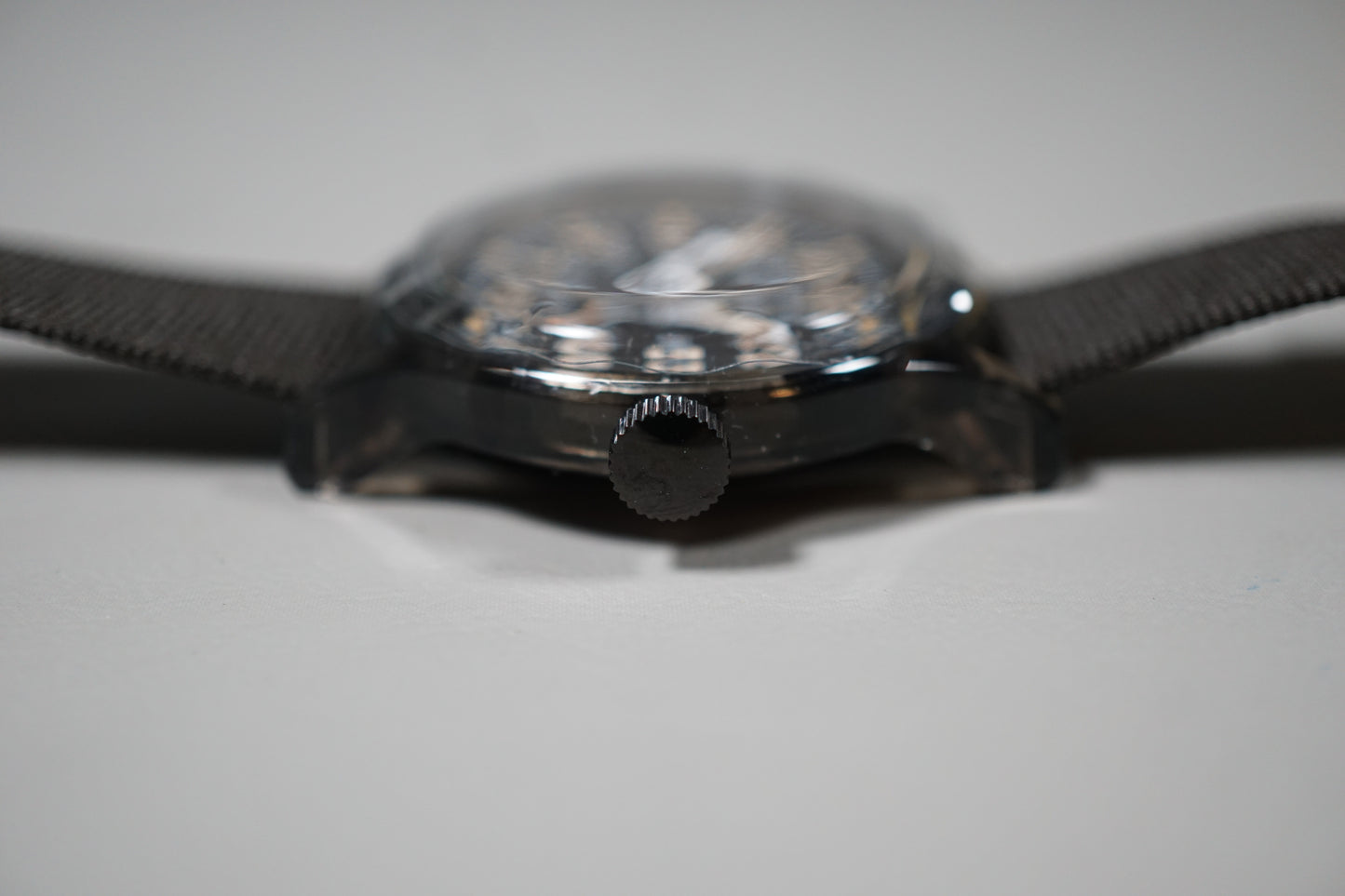 New Timex Camper TW2V47100 Nano Universe JDM Smoked Acrylic Quartz Watch