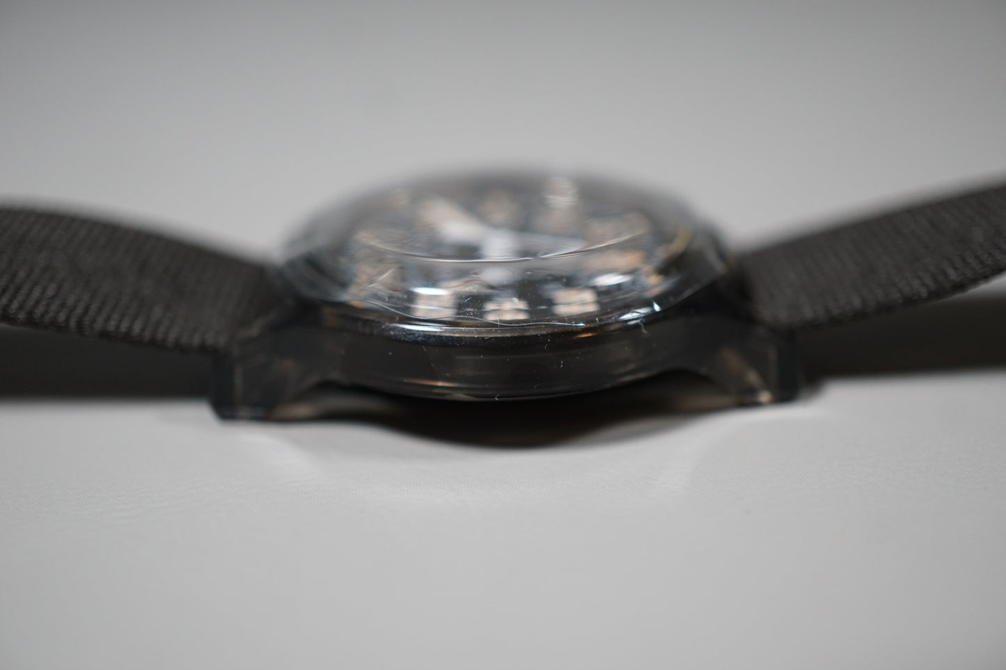 New Timex Camper TW2V47100 Nano Universe JDM Smoked Acrylic Quartz Watch
