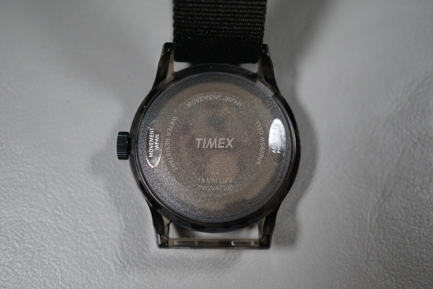 New Timex Camper TW2V47100 Nano Universe JDM Smoked Acrylic Quartz Watch