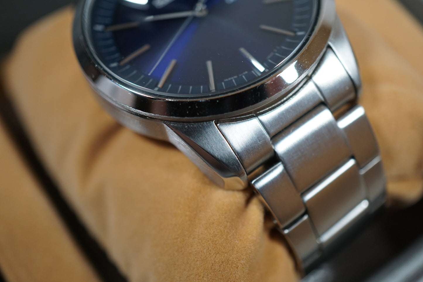 Seiko Selection SBPX121 V158 Blue Dial Solar Quartz Watch