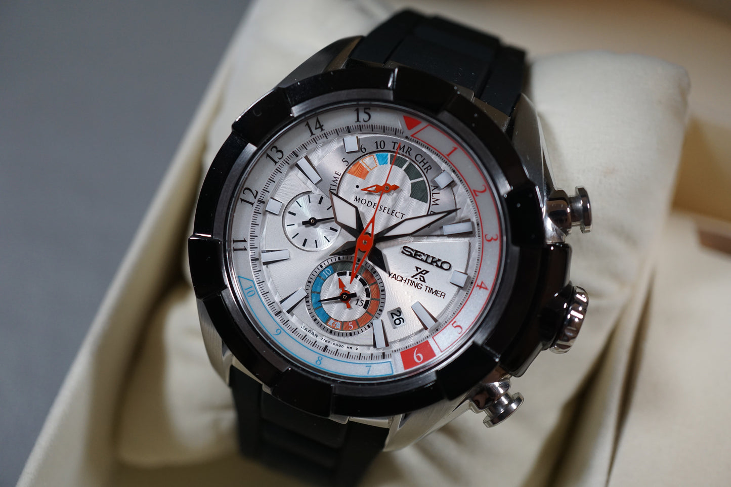 Seiko Prospex SBBT035 7T84 Yacht Timer Limited Edition Quartz Watch