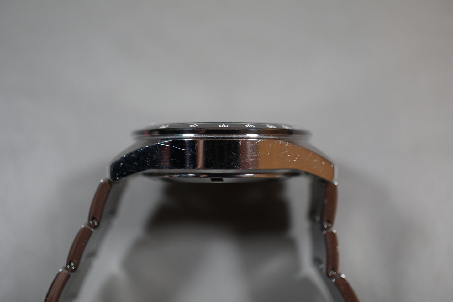 Seiko Spirit SBTR007 8T67 Silver Dial Chronograph Quartz Watch
