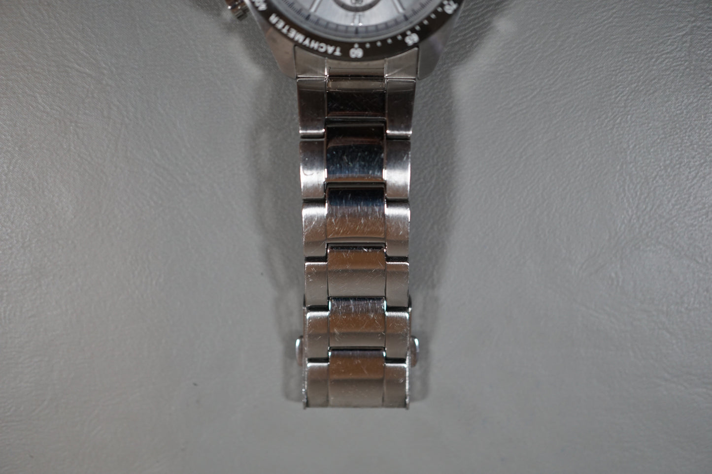 Seiko Spirit SBTR007 8T67 Silver Dial Chronograph Quartz Watch