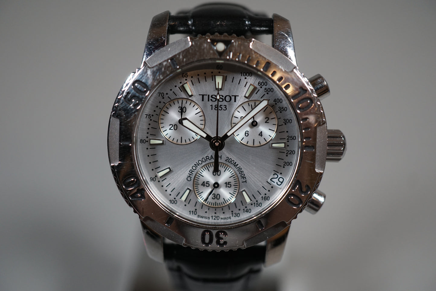 Tissot 1853 T362/462 Silver Dial Chronograph Quartz Watch